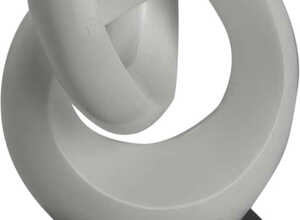 Sculpture Noeud blanc