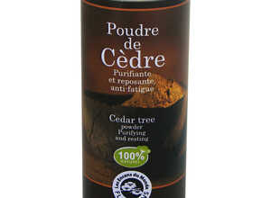 Poudre cèdre