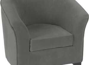 Fauteuil enfant Gaspard gris foncé