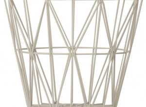 Panier wire - gris