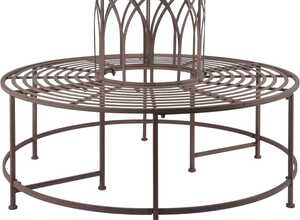 Banc de jardin arbre en métal Banc de jardin arbre en métal