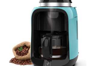 Cafetière filtre et broyage grains