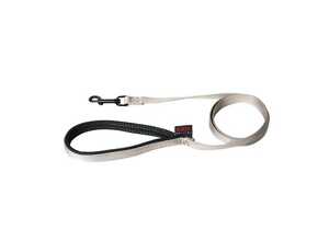 Laisse chien nylon 25mm / 120cm gris
