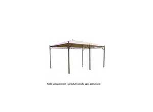Toile pour tonnelle autoportante 4 pentes Toile pour tonnelle autoportante 4 pentes