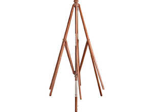 Armature parasol en bois 3 x 2 m 6 baleines