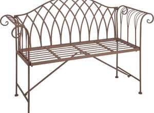 Banc de jardin en métal Banc de jardin en métal