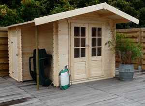 Abri de jardin Joigny - 10.16 m² - 3.33 x 3.05 x 2.39 m - 28 mm Abri de jardin Joigny - 10.16 m² - 3.33 x 3.05 x 2.39 m - 28 mm