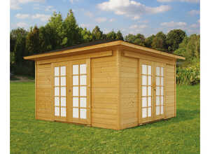 Abri jardin Pavilion - 16.97 m² - 4.11 x 4.11 x 2.68 m - 28 mm Abri jardin Pavilion - 16.97 m² - 4.11 x 4.11 x 2.68 m - 28 mm