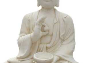 Bouddha en pierre reconstituée Zenitude