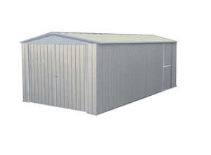 Garage métal Melton - 13.44 m² - 3.00 x 4.50 x 2.06 m - 0.35 mm Garage métal Melton - 13.44 m² - 3.00 x 4.50 x 2.06 m - 0.35 mm