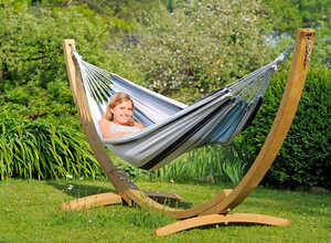 Hamac jardin Apollo Set marine avec support