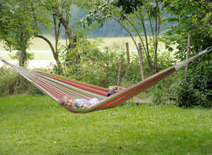 Hamac jardin TAHITI Bubble gum