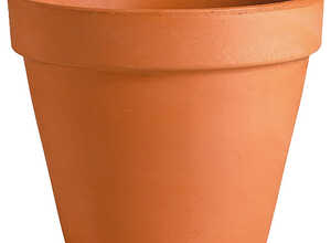 Vase brut en terre cuite 38,5 L Vase brut en terre cuite 38,5 L