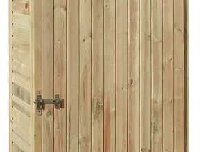Grande armoire de jardin en pin Grande armoire de jardin en pin