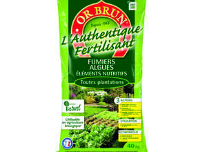 Fertilisant Or Brun Authentique 40 kg