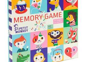 Jeu de memory - petit monkey