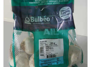 Bulbes d’ail rose cledor calibre 50+, 500 g Bulbes d’ail rose cledor calibre 50+, 500 g