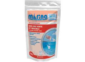 Sachet unidose SOS Eau verte et trouble pour 10 à 15 m³