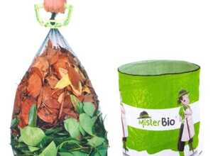 Kit de ramassage Net'Up avec sacs bio  120L