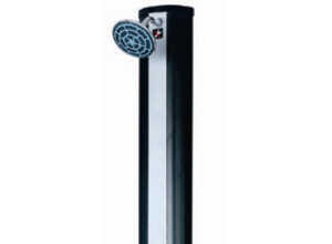 Douche solaire - 35 litres - Finition Alu et rince pieds