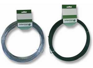 Fil en métal galvanisé, 25 m X Ø 1 mm Fil en métal galvanisé, 25 m X Ø 1 mm
