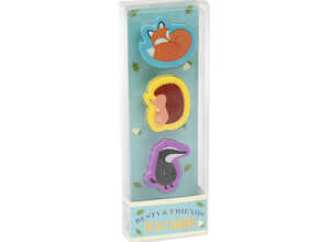 Lot de gommes Rusty & Friends