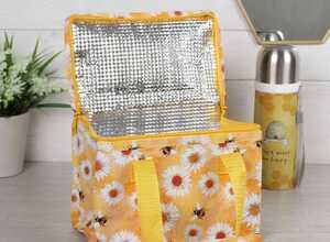 Sac isotherme marguerite et abeille - en plastique recyclé