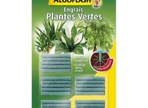 ALGOFLASH Engrais Bâtonnets Plantes vertes - 25 bâtonnets ALGOFLASH Engrais Bâtonnets Plantes vertes - 25 bâtonnets