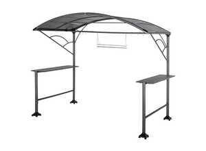 Abri barbecue Neiba Graphite - Hespéride Abri barbecue Neiba Graphite - Hespéride