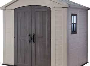 Keter Abri de jardin Factor 86 (8 x 6) Beige 211248