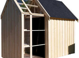 Abri de jardin bois Vertigo Serre 28 mm - 5,34 m² - DéCOR ET JARDIN