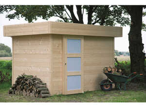 Abri jardin bois Oslo - 8.34 m² - 3.42 x 2.44 x 2.25 m - 28 mm Abri jardin bois Oslo - 8.34 m² - 3.42 x 2.44 x 2.25 m - 28 mm