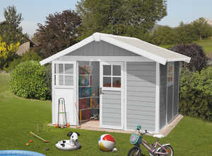 Abri jardin Deco 7.5 - 7.5m² - 3.15 x 2.39 x 1.88 m - 26 mm