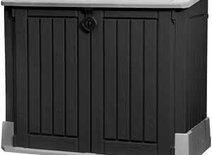 Abri rangement de jardin / coffre / cache poubelle woodland 845 l - DEMA Abri rangement de jardin / coffre / cache poubelle woodland 845 l - DEMA