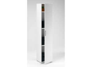 Armoire Cobi - 35 x 34 x 175 cm - Blanc Armoire Cobi - 35 x 34 x 175 cm - Blanc