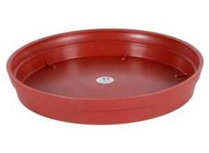 Soucoupe Toscane Pop rouge O 345 mm