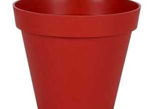 EDA Pot rond Toscane ?48cm - Contenance 43L - Rouge rubis