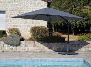 Parasol déporté en spuncrylic Parasol déporté en spuncrylic