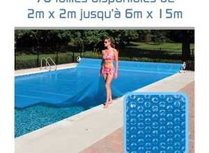 Bâche à Bulles 300 Microns pour piscine 5m x 05m - Linxor