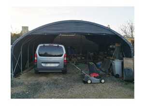 Bâche Camion 640 microns - Gris anthracite, Longueur 8 m, Largeur 3 m - ATOUT LOISIR