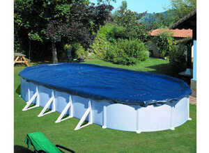 Bâche d'hivernage piscine Gré ovale 10,00 x 5,50 m