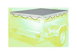 Bâche Plate Remorque - 202x130x7 - MAXTER Bâche Plate Remorque - 202x130x7 - MAXTER