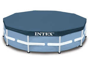Bâche de protection piscine tubulaire ronde Ø 3,05 m - Intex