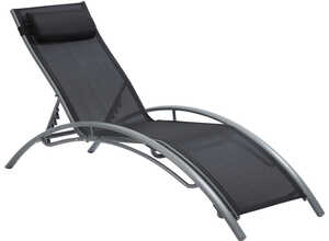 Bain de soleil en aluminium Beauty - Phoenix - Noir Bain de soleil en aluminium Beauty - Phoenix - Noir