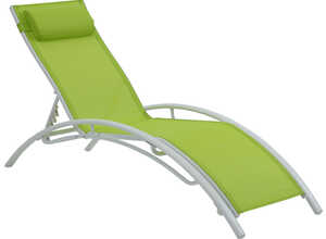 Bain de soleil en aluminium Beauty - Phoenix - Vert Bain de soleil en aluminium Beauty - Phoenix - Vert