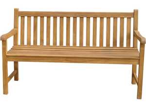Banc de jardin en teck KALAWEA 150 cm - C&L JARDIN Banc de jardin en teck KALAWEA 150 cm - C&L JARDIN