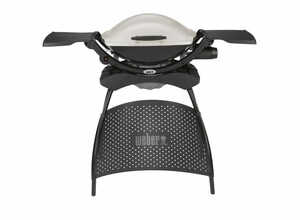 Barbecue Weber - à gaz - Q2000 - avec pied - Titanium