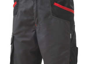 Bermuda de travail INN-BRAKE 12DUC1 Noir-Gris foncé - 35% coton 65% polyester - Ducati - taille: 52R - DUCATI WORKWEAR