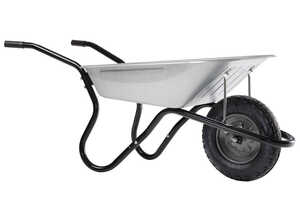 Brouette BIBOX ONE Galva gonflée - 90L