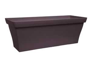 ROMEO Bac rectangulaire 100cm - 85l - Taupe